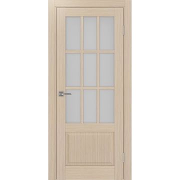 Межкомнатная дверь Тоскана 642.2221 белёный дуб со стеклом