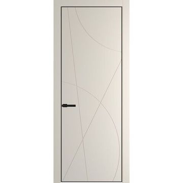 Межкомнатная дверь 4PA кремовая магнолия глухая
