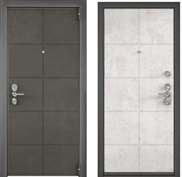 Входная стальная дверь Torex Ultimatum Next NT-1 бетон серый NT-1 бетон светлый