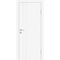 Фото межкомнатной двери экошпон Profilo Porte P-14 белая глухая кромка ABS в цвет полотна