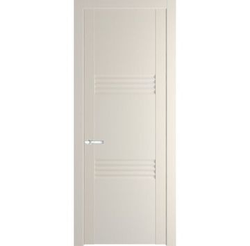 Межкомнатная дверь 1.3P кремовая магнолия глухая