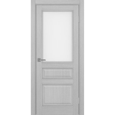 Межкомнатная дверь Тоскана багет 631.211 серый дуб со стеклом