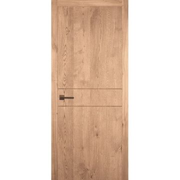Межкомнатная дверь массив дуба Легно 8 дуб натуральный глухая