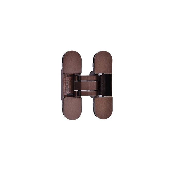 Петля дверная скрытая AGB Eclipse 2.0 в цвете бронза с накладками