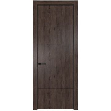 Межкомнатная дверь 15NA дуб тобакко глухая