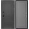 Входная дверь Сенатор Плюс SOLID ПВХ грей нубук абсолют софт панель ПВХ антрацит
