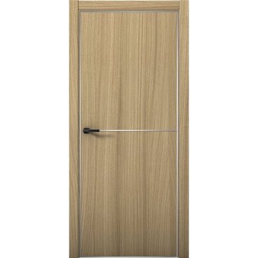 Межкомнатная дверь Плутоний 2 дуб светлый глухая