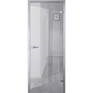 Межкомнатная стеклянная дверь АКМА Лайт стекло бесцветное прозрачное