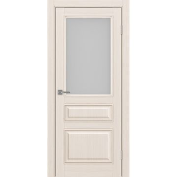 Межкомнатная дверь Тоскана багет 631.211 ясень перламутровый со стеклом