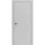 Межкомнатная дверь Porta ПТА-50B серая Shellac Grey чёрный лампас глухая