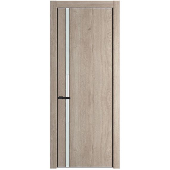 Межкомнатная дверь 21NA дуб сонома остеклённая