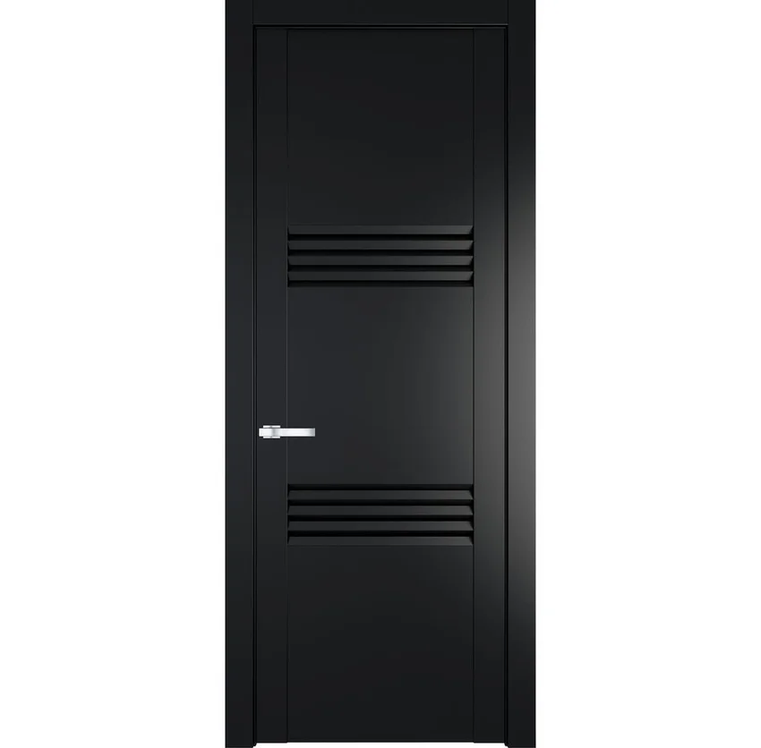 Фото межкомнатная дверь эмаль Profil Doors 1.3P блэк глухая