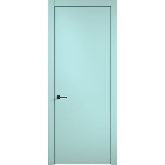 Фото межкомнатной двери эмаль Дверцов Мона RAL 6034 глухая