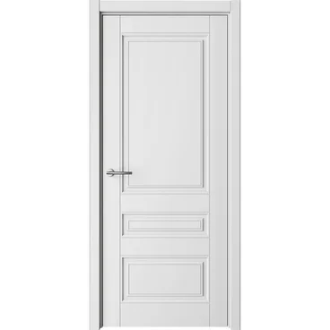 Межкомнатная дверь эмаль белая Классика 3 глухая