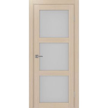 Межкомнатная дверь экошпон Турин 530.222 белёный дуб остеклённая