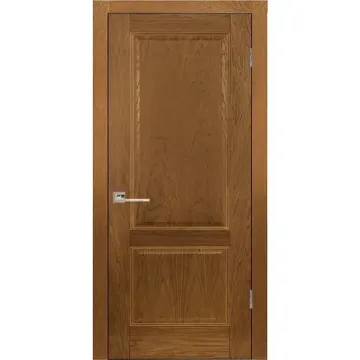 Межкомнатная дверь шпон Прованс 12 светлый орех глухая