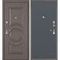 Входная дверь Плаза-177 панель гладкая графит