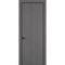 Фото межкомнатной двери керамик MN 1 дуб серый глухая
