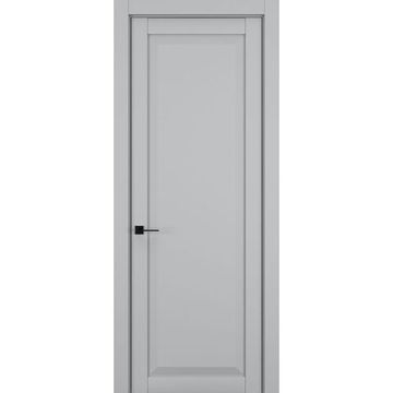 Межкомнатная дверь керамик NC 1 шеллак серый глухая