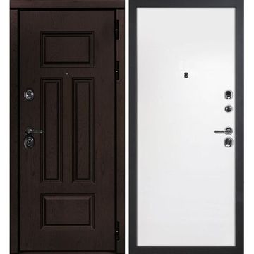 Входная дверь Э2 дуб крафтовый панель МДФ под покраску