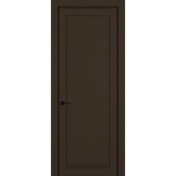 Межкомнатная дверь керамик NC 1 коричневый глухая
