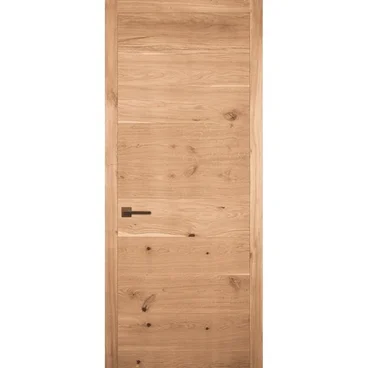 Межкомнатная дверь массив дуба Легно 7 дуб натуральный глухая