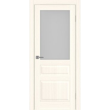Межкомнатная дверь Тоскана 631.211 ясень светлый со стеклом