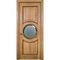 Межкомнатная дверь массив дуба Лацио Амбиенте натуральный дуб остеклённая