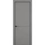 Фото межкомнатной двери керамик MN 2 серый глухая