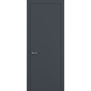 Межкомнатная дверь Квалитет К7 графит с ABS кромкой