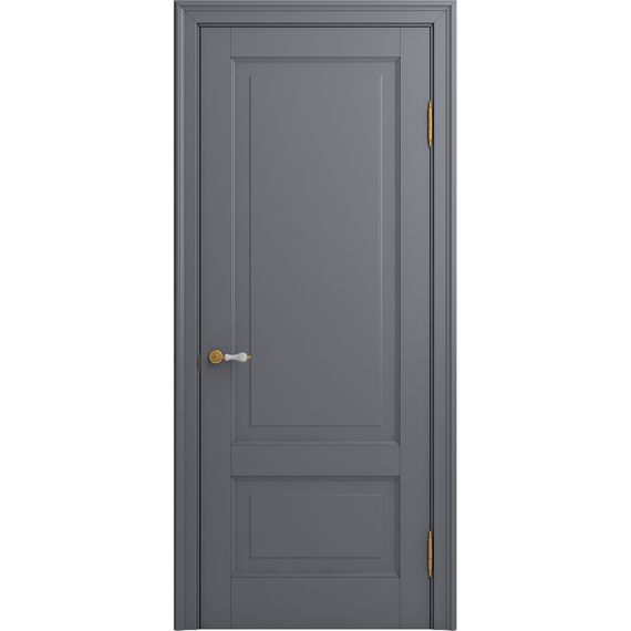 Межкомнатная дверь массив бука Viporte Бьелла тауп глухая