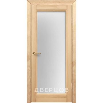 Межкомнатная дверь массив сосны Дверцов Кастро ПО под покраску под остекление