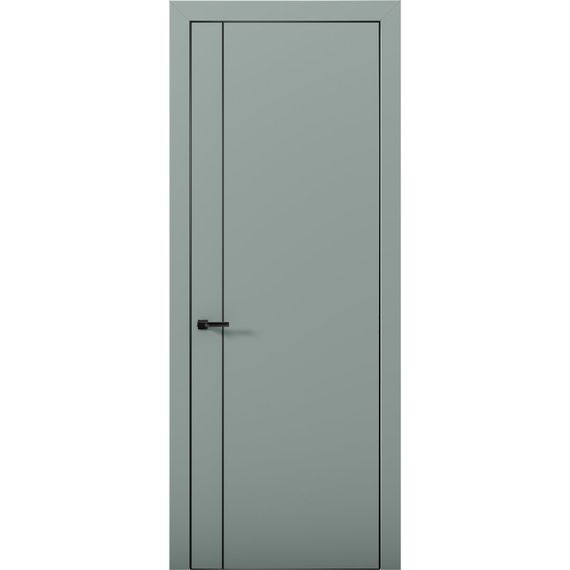 Межкомнатная дверь Палладий 10 Deep Green глухая