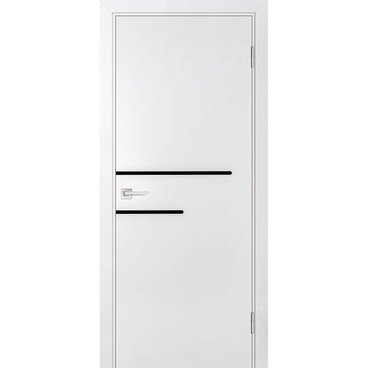 Межкомнатная дверь эмаль Смальта-Лайн 07 RAL 9003 глухая
