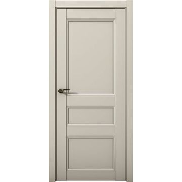 Межкомнатная дверь экошпон Кобальт 27.1 силк грей глухая