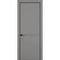 Фото межкомнатной двери керамик MN 3 серый глухая
