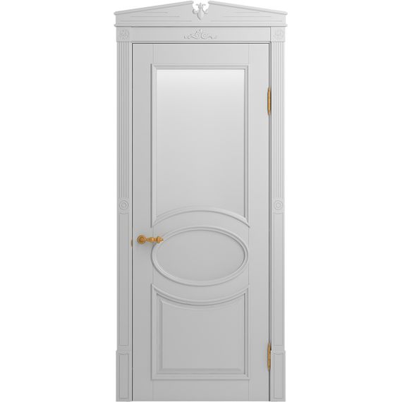 Межкомнатная дверь массив бука Viporte Лацио аворио остеклённая