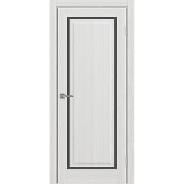 Межкомнатная дверь Тоскана 601С.21 ясень серебристый со стеклом