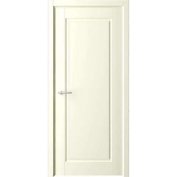 Межкомнатная дверь эмаль Классика 1 слоновая кость глухая