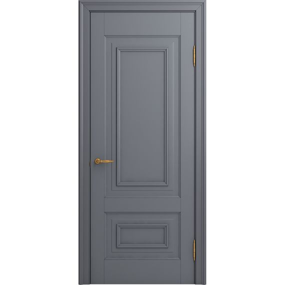 Межкомнатная дверь массив бука Viporte Неаполь тауп глухая