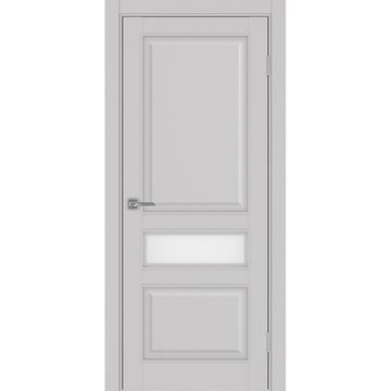 Межкомнатная дверь Тоскана багет 631.121 пепельный со стеклом