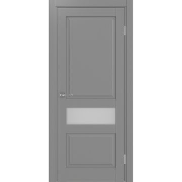 Межкомнатная дверь Тоскана 631.121 серый со стеклом