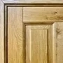 Фото межкомнатной двери массив дуба с сучком Дверцов Авиано тон 17 остеклённая в деталях №7
