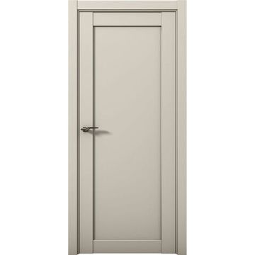 Межкомнатная дверь экошпон Кобальт 20 силк грей глухая