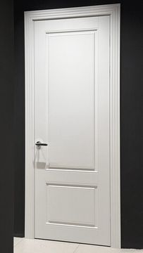 Межкомнатная дверь эмаль Классика 2 белая глухая