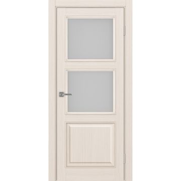 Межкомнатная дверь Тоскана багет 630.221 ясень перламутровый со стеклом