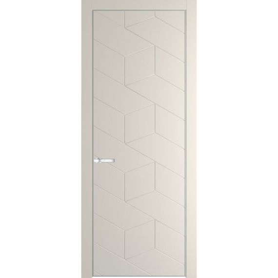 Межкомнатная дверь 9PA кремовая магнолия глухая