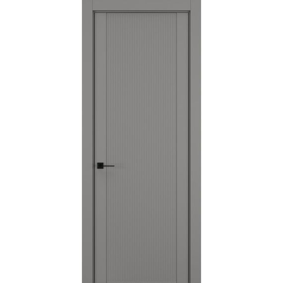 Фото межкомнатной двери керамик FL 2 серый глухая