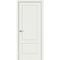 Фото межкомнатной двери эмалит Прима-12 white matt глухая
