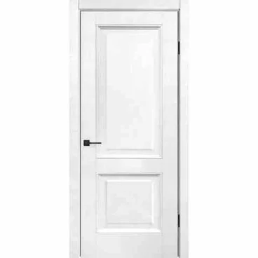 Межкомнатная дверь экошпон ДП-32 ultra white глухая